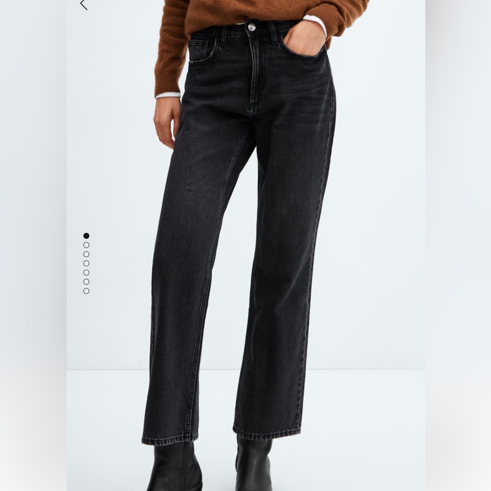 Mango straight jeans Matilda style